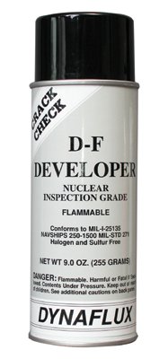 Visible Dye Penetrant System, Developer, 16 oz, Aerosol Can 368-DNF315-16