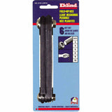 Metric Fold-Up Hex Key Set, 6 per Fold-Up, Hex Tip, Metric, Long 269-21151