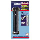 Metric Fold-Up Hex Key Set, 7 per Fold-Up, Hex Tip, Short 269-21172