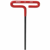 Individual Cushion Grip Hex T-Key, 5/32 in, 6 in Long, Black Oxide 269-51610