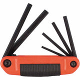 Ergo-Fold Hex Key Set, Hex Tip, Inch, 6 Pc 269-25611