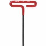 Individual Cushion Grip Hex T-Keys, 3/32 in, 6 in Long, Black Oxide 269-51606