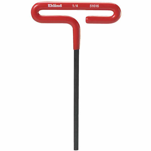 Individual Cushion Grip Hex T-Keys, 7/32 in, 6 in Long, Black Oxide 269-51614