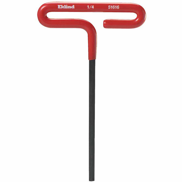 Individual Cushion Grip Hex T-Keys, 3 mm, 6 in Long, Black Oxide 269-54630