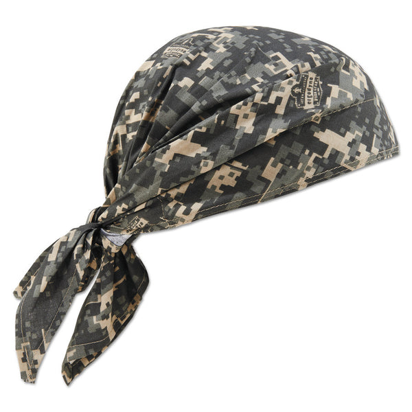 Chill-Its 6710CT Evaporative Cooling Triangle Hats w/ Cooling Towel, Camo 150-12582