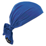Chill-Its 6710CT Evaporative Cooling Triangle Hats w/ Cooling Towel, Solid Blue 150-12587