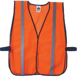 GloWear 8020HL Non-Certified Standard Safety Vests, One Size, Orange 150-20030