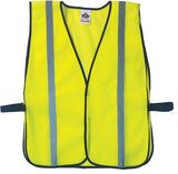 GloWear 8020HL Non-Certified Standard Safety Vest, One Size, Lime 150-20040