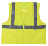GloWear 8260FRHL Class 2 Fire Resistant Modacrylic Vests, 2X/3XLarge, Lime 150-21497