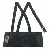 ProFlex 1650 Economy Elastic Back Support, Small, Black 150-11092
