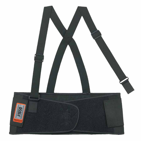 ProFlex 1650 Economy Elastic Back Support, Small, Black 150-11092