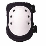 ProFlex 315 Abrasion-Resistant Knee Pads with Long Hard Cap, Buckle, Gray/White Cap 150-18315