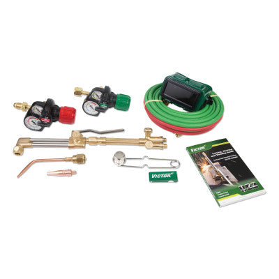 Journeyman II EDGE 2.0 Cutting and Welding Outfit, Acetylene, Welds Up to 3 in 341-0384-2110