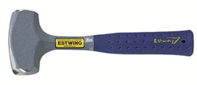 Estwing Drilling Hammer, 2 lb, 10-1/2 in L, Straight Steel Handle 268-B3-2LB