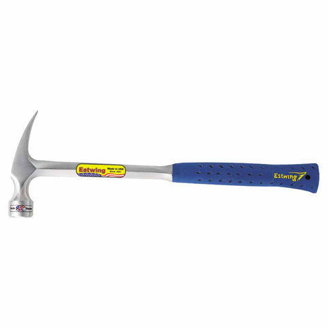 Framing Hammer, Steel Head, Straight Nylon/Steel Handle, 16 in, 22 oz Head 268-E3-22S