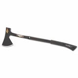 Special Edition Camper's Axe, 4 in Cut, 26.25 in L, Nylon Shock Reduction Grip Handle 268-E45ASE