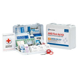 ANSI A Type III Weatherproof Bulk First Aid Metal Kit, 25 Person, Wall Mount 579-90560