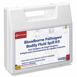 Bloodborne Pathogen Protection Kit, 24 Pieces, Plastic Case, Portable/Wall Mount 579-214-U/FAO