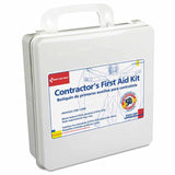 Contractor's First Aid Kit, 50 Person, Plastic Case, Portable/Wall Mount 579-9303-50P