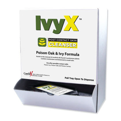 IvyX Post-Contact Cleanser Packet, 7.8 g, 25 per Box 579-18-062