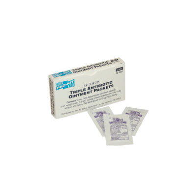 Triple Antibiotic Ointment, 0.5 g, Packets, 12 per Box 579-12-001