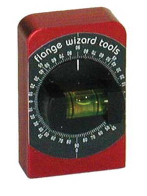 Degree Level, 2-3/8 in L, 1 Vial, Anodized Aluminum 496-L-2