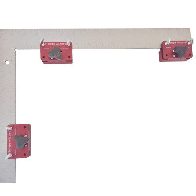 On/Off Magnetic Block for Burning Guides, Two Blocks, Fits up to 1/8 in Thick Standard Square or Straight Edge 496-MSB202