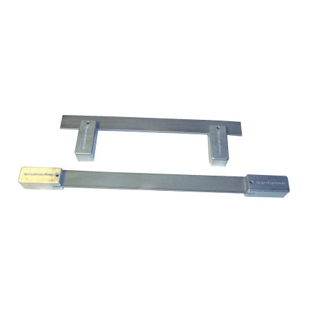 Magnetic Torch Guide, 24 in L, Stainless Steel, Heat Resistant, 1 Magnetic Block 496-MSG230-24