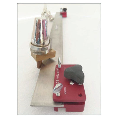 Magnetic Torch Guide, 1-1/2 in W, 24 in L, Heat Resistant, With 2 Adjustable Magnetic Blocks 496-MSG230