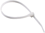 Standard Cable Ties, 75 lb Tensile Strength, 8 in, Natural, 1,000/Bag 623-46-308MN