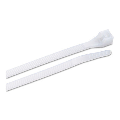 Standard Cable Ties, 45 lb Tensile Strength, 1/2 in x 5 in, Natural 623-46-206