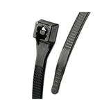 Xtreme Temp Cable Ties, 50 lb Tensile Strength, 14 in, Black, 100/Bag 623-46-314UVBFZ