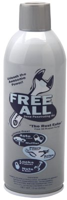 Free All Deep Penetrating Oil, 12 oz, Aerosol Can 296-RE12