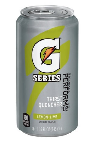 G Series 02 Perform Thirst Quencher Ready-to-Drink Can, 11.6 fl oz, Lemon-Lime 308-00901