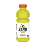 G Zero Sugar Ready-to-Drink Thirst Quencher, 20 oz, Bottle, Lemon-Lime 308-04212