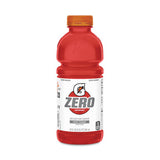 G Zero Sugar Ready-to-Drink Thirst Quencher, 20 oz, Bottle, Fruit Punch 308-04426