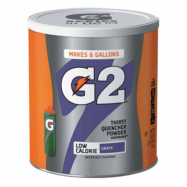 G2 Powder, Grape, 19.4 oz, Canister 308-13443