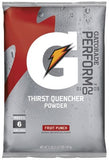 G Series 02 Perform Thirst Quencher Instant Powder, 51 oz, Pouch, 6 gal Yield, Fruit Punch 308-33690