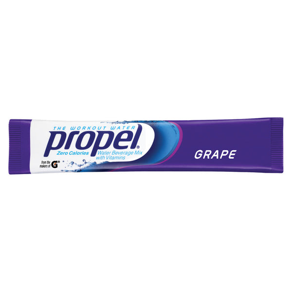 Propel Instant Powder Packet, 0.08 oz, 16.9 to 20 oz Yield, Grape 308-01097