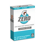 G Zero Powder Stick, 0.10 oz Volume, 16.9 oz Yield, Glacier Freeze 308-04457