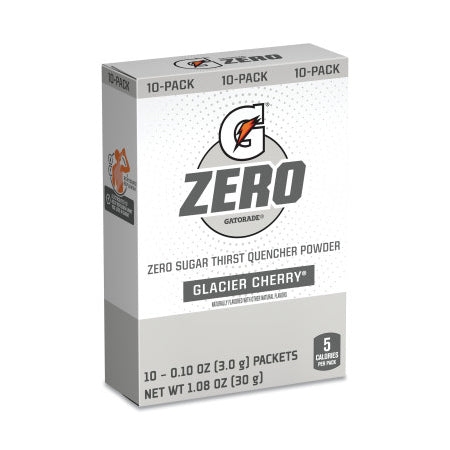 G Zero Powder Stick, 0.10 oz Volume, 16.9 oz Yield, Glacier Cherry 308-04458