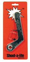 Shurlite Spark Lighter, Shoot-a-lite Lighter, Flat-Pistol Shape, 5 Renewals 322-730