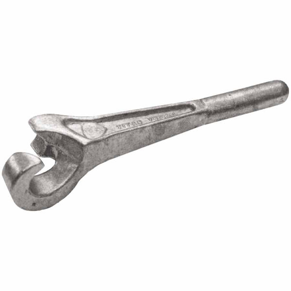 100 Series Aluminum Valve Wheel Wrench, 17-5/8 in OAL, 1-3/4 in Opening, Aluminum-Magnesium 306-VW102AL
