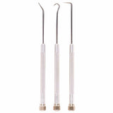 3-Piece Probe Sets, Knurled Handle, Heat-Treated High-Carbon Steel Tip 318-862
