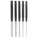 Extra-Long Drive Pin Punch Sets, Round, English, Vinyl Case, 8 in 318-SPC76