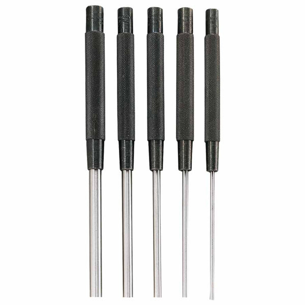 Extra-Long Drive Pin Punch Sets, Round, English, Vinyl Case, 8 in 318-SPC76