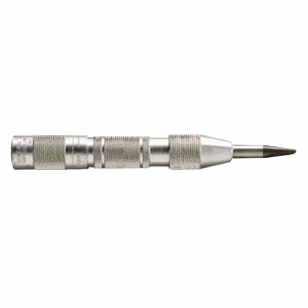 Ball Bearing Automatic Center Punch, 5 in, 1-1/4 in tip, Aluminum 318-77