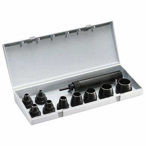 Professional 10-Piece Gasket Punch Sets, Round, English 318-S1274