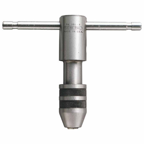 Reversible Ratchet Tap Wrench, 3-1/2 in Length, No. 0 to 1/4 in Tap Size 318-161R