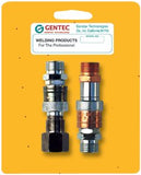 Quick Connector Set, Hose-to-Hose, Fuel/Oxygen, B-Size 9/16 in-18 331-QC-HHPRSP